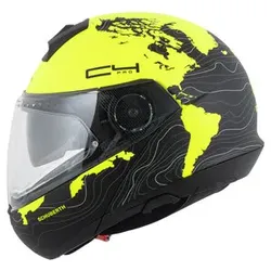 SCHUBERTH C4 Pro Magnitudo Yellow Motorrad-Helm schwarz, 61