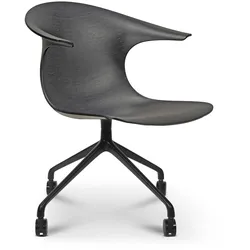 Infiniti Stuhl Loop 3D Wood Swivel Holz Eiche Schwarz