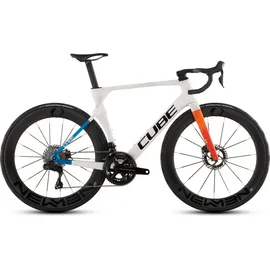 Cube Litening AERO C:68X SLT 2026 28 Zoll RH 52 cm silber/weiß