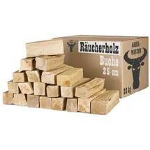 Grillmaster Räucherholz Buchenholz ohne Rinde 20 kg