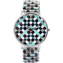 Donna Kelly Damenuhr mit Edelstahlzugarmband