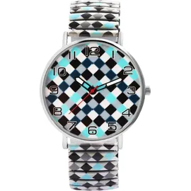 Donna Kelly Damenuhr mit Edelstahlzugarmband