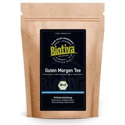 Biotiva Guten Morgen Tee Kräuter-Mischung Bio 100 g