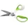 Westcott Papierschere CARBO Titan Nitrid NON STICK lichtgrau-grün 21,4 cm