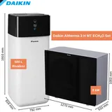 Daikin Altherma 3 H MT ECH2O Kompl.-Set 8kW Wärmepumpe Hygienespeicher 500l Biv