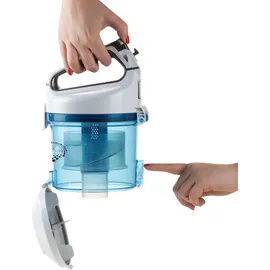 DOMO DO7286S Staubsauger ohne Beutel Weiß/Blau