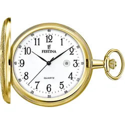 Festina Quarz Herren Taschenuhr F2028/1 - weiß - 49.0mm