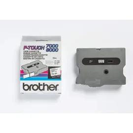 Brother Beschriftungsband TX-141 schwarz auf transparent 1,8cm x 15,4m