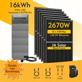 Anker SOLIX Solarbank 3 E2700 Pro, 6-8 Solarmodule, mit MC4 Kabel