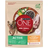 Purina 800g Mini Active Huhn & Reis PURINA ONE Hundefutter Trocken