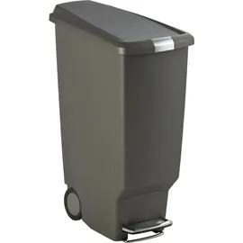 simplehuman Slim Mülleimer 40 l Grau