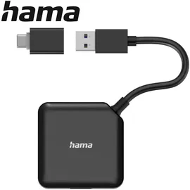 Hama USB-Hub, 4x USB-A 3.0, USB-A 3.0 [Stecker] (00200116)