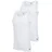 adidas Herren Unterhemden, 2er Pack - Tank Top Active Flex Cotton ärmellos, einfarbig, Weiß S