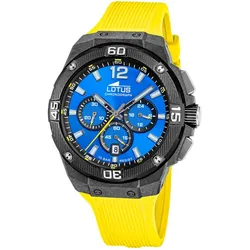 Lotus 18975/5 Herrenuhr Chronograph Gelb/Blau