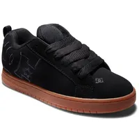 DC Shoes Stag Herren Weit Schwarz/Gum 45