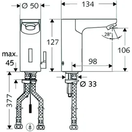 Schell Celis E HD-M Sensor-Armatur (012320699)