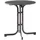 Sieger Gartentisch Ø 70 x 72 cm Anthrazit/Grau