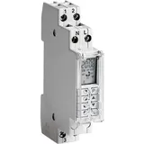 WALLAIR 1IO1070 Zeitschaltuhr digital Tagesprogramm 3500 W IP40 Gangreserve, Sommer-/Winterzeitumstellung (automatisch),