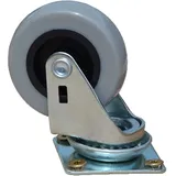 Temesso Rollen-Set für halbes Weinfass, Pflanzkübel, Holzfass oder Stehtisch (6 Rollen-Set)
