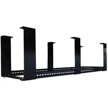 SCHULTE Regalwelt Grundregal Metall 43 x 43 x 24 cm schwarz