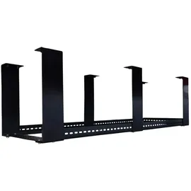 SCHULTE Regalwelt Grundregal Metall 43 x 43 x 24 cm schwarz