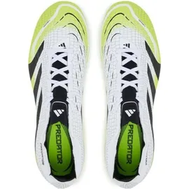 adidas Predator League FG/MG Herren Cloud White/Core Black/Lucid Lemon 46 2/3
