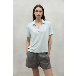 ECOALF für Damen. MCWGATSTROMS0128S24-149 Tromsalf-T-Shirt blau (M), Lässig, Leinen, Kurzarm