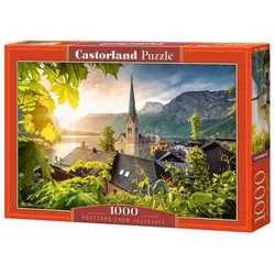 CASTORLAND C-104543-2 Postcard from Hallstatt, Puzzle 1000 Teile