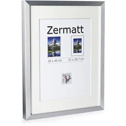 Bilderrahmen ZERMATT silber - silber