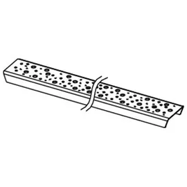 TECE drainline Designrost drops 900 mm, Edelstahl poliert, gerade