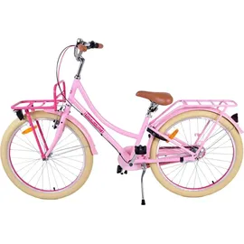 tpfsports Excellent Kinderfahrrad - Mädchen - 24 Zoll - 3 Gänge - Rücktritt + Handbremse - Rosa