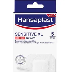 HANSAPLAST Sensitive Wundverband steril 6x7 cm 5 St