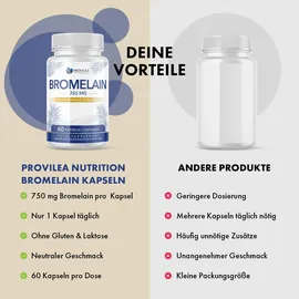 provilea Nutrition Bromelain Kapseln 60 St.