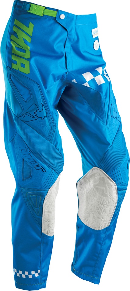 Thor Phase, pantalon en textile - Ramble Bleu/Vert - 32
