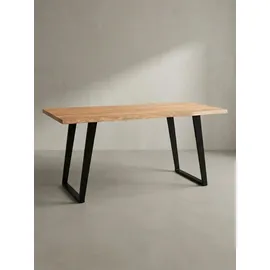 KADIMA DESIGN Computertisch 120 x 76 x 60 cm braun/schwarz