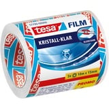 Tesa tesafilm Kristall-Klar 57790, 15mm/10m, 3 Stück (57790-00000)