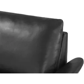 Nils Olsen Sofa Leder 3-Sitzer Schwarz