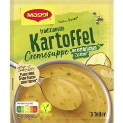 Maggi Guten Appetit Traditionelle Kartoffel Cremesuppe ergibt 750ML