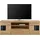 OTTO home Ribe Lowboard 160 cm 55 cm Braun Holzwerkstoff/Glas
