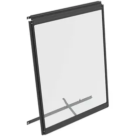 Vitavia Seitenfenster V mit ESG 3 mm Schwarz 59,5 cm x 79,2 cm