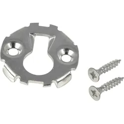 UWG-Verbinder, ø 30 mm, Einlasstiefe 4,5 mm, Stahl verzinkt, 1 Stück ; Zubehör Türbeschläge