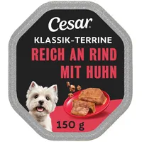 Cesar Klassik-Terrine Rind und Leber 14 x 150 g