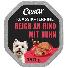 Cesar Klassik-Terrine Rind und Leber 14 x 150 g