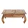 DESIGN DELIGHTS Design, Delights OPIUMTISCH braun, Holz, 80x35x80 cm, Wohnzimmer, Wohnzimmertische, Beistelltische