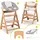 hauck Beta Plus Natural 5-tlg. Newborn-Set - Hochstuhl + Beige