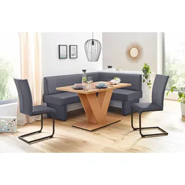 Home Affaire Eckbank HOME AFFAIRE, grau, B:152cm H:89cm T:202cm, Sitzbänke, Eckbank