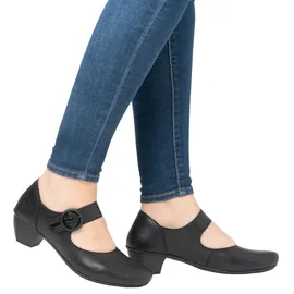 Rieker Damen Halbschuhe für Damen, schwarz 39