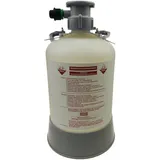 Micro Matic Reinigungsbehälter Reinigungsfass Kunststoff 5 Liter Bierleitung reinigen Zapfkopf Typ S Korb