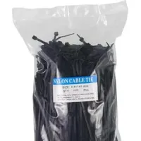InLine Kabelbinder, Länge 140mm, Breite 3,6mm, schwarz, 1000 Stück,