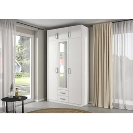 Rauch Wäscheschrank GAMMA 136 x 248 x 54 cm Weiß